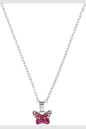 Prinzessin Lillifee Mädchen Kinder Schmuck Schmetterling Silber, Kommt in Schmuck Geschenk Box