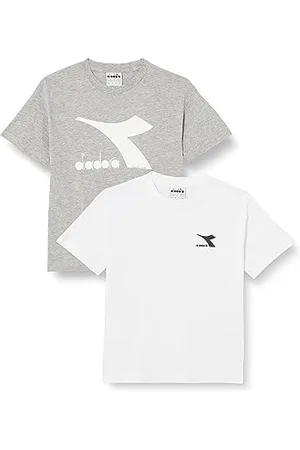 Diadora Jungen JU.Double Pack T-Shirt SS Logo, , S