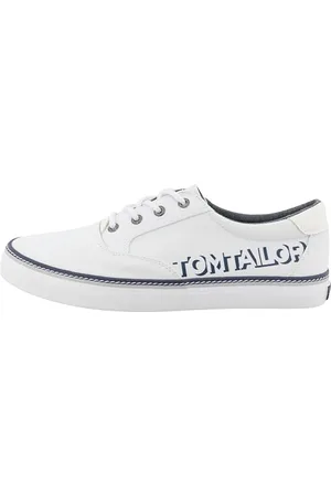 TOM TAILOR Herren 5380520004 Bootsschuh, White, 42 EU