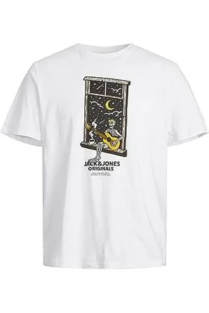 JACK & JONES Herren Jorafterlife Tee Ss Crew Neck Sn Poloshirt, , M