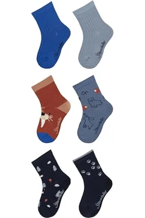 Sterntaler Jungen Socken 6er Pack Walross, , 18 EU