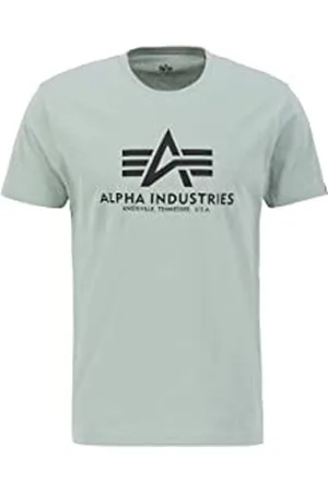 Alpha Industries Herren Camiseta Basic para Hombre Kurzarm Shirt,