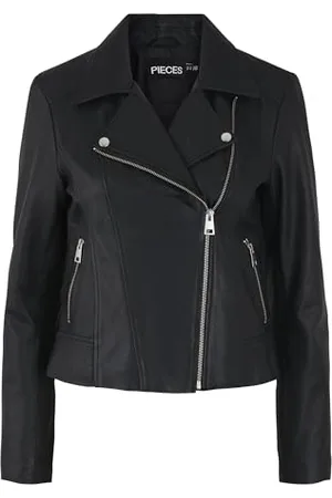 Pieces® Pcsusse Leather Jacket Noos