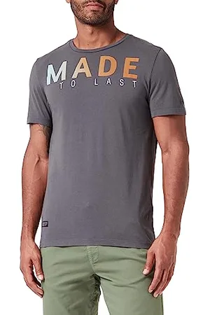 Camel Active Herren Kurzarm T-Shirt aus Bio-Baumwolle Menswear-M