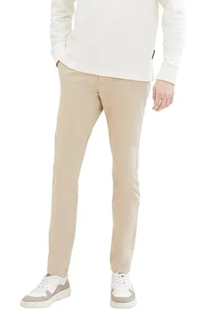 TOM TAILOR Herren Travis Slim Chino Hose mit Stretch, , 27/34