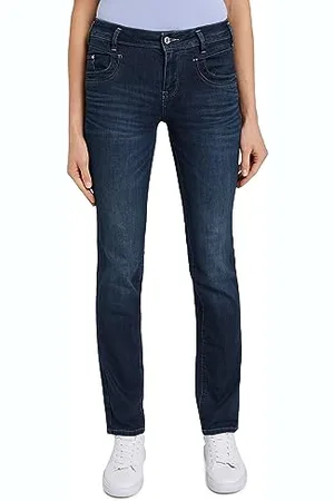TOM TAILOR Damen 1008146 Alexa Straight Jeans, , 30W / 34L EU