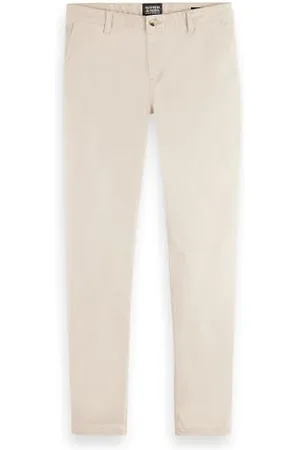 Scotch&Soda Herren Essential Mott-Stretch Cotton Chino Pants, , 32-30