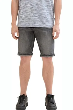 TOM TAILOR Herren Slim Jeans Bermuda Shorts, , 40