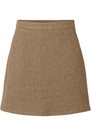Pieces® Damen Pcbaven Hw Skirt, , XS