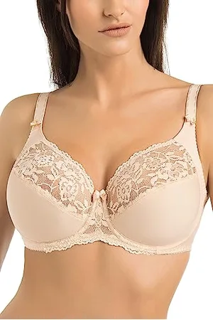 Teyli Damen BH - Minimizer BH mit Bügel - BH Grosse Grössen - BH Große Brüste - Komfort Starker Halt BH - Damen Bügel Minimizer - Damen BHS Frauen Bra 85B