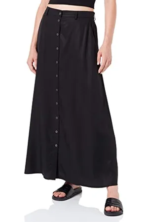 Object Damen Objtilda Long Hw Skirt Noos Rock, , 38 EU