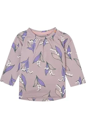 Noppies Baby - Mädchen Girls Tee Falicon Long Sleeve Allover Print T-Shirt, , 86 EU