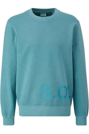 QS by s.Oliver Sweatshirt mit Logo Print