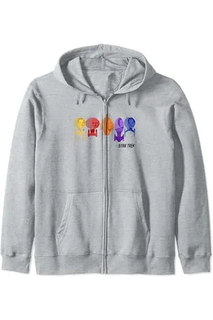 Star Trek Captain Ships Rainbow Fleet Kapuzenjacke