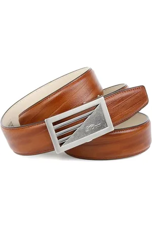Anthoni Crown Herren Ledergürtel Gürtel, , 105
