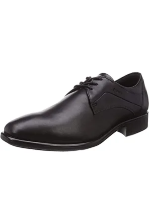 Ecco Herren Citytray Derby Derby, Black, 43 EU