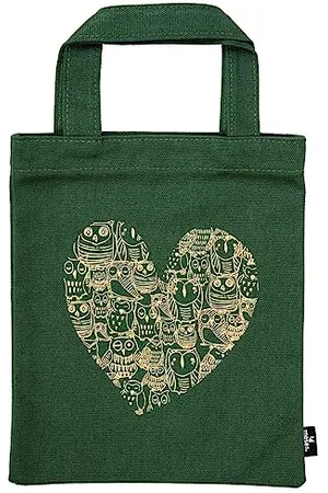 Rebecca Moses Unisex Eulenherz Büchertasche