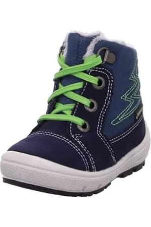Superfit Baby Jungen Groovy Schneestiefel, BLAU 8000