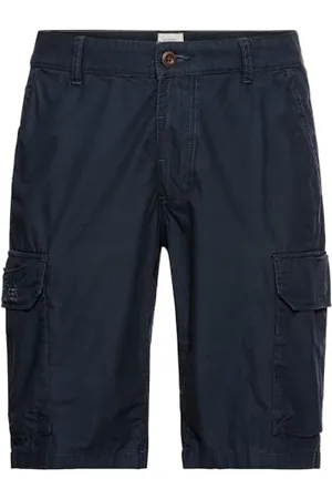 Camel Active Herren Regular Fit Cargo Shorts mit Minimal Print menswear-32IN
