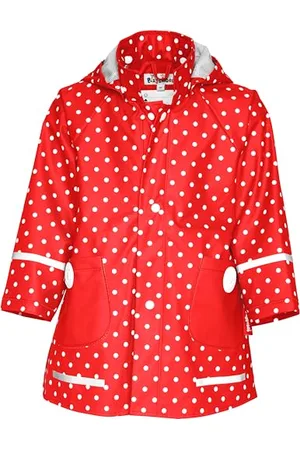 Playshoes Regenjacke Unisex Kinder Wind- und wasserdicht Regenmantel Regenbekleidung, , 92