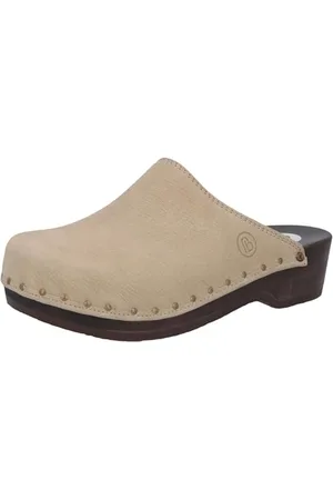 Berkemann Unisex Natur-Toeffler Holzschuh, , 45 1/3 EU