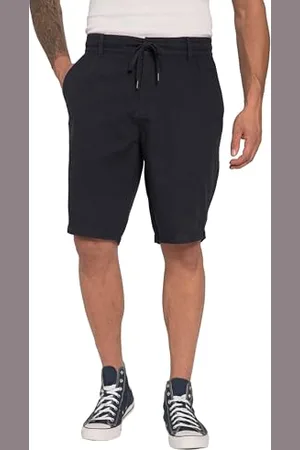 JP 1880 Herren Leinenoptik Bermuda Hose, , 6X-Large