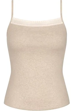 Sloggi Damen GO Ribbed Spaghetti Top, , L
