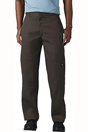Dickies Herren Sporthose Streetwear Male Pants Double-Knee Work braun (Dark Brown) 30/32