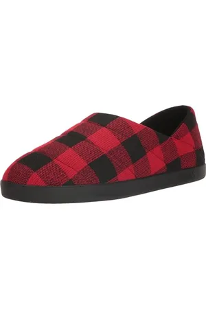 TOMS Herren Ezra Hausschuh, Roter Büffel-Fleece, 39 EU