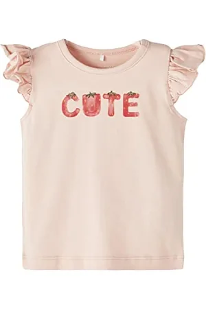 NAME IT Baby-Mädchen NBFJINDY SS TOP Box T-Shirt, , 74