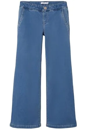 NAME IT Mädchen Nkfsalli Wide Jeans 8293 -To Noos, , 104