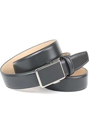 Anthoni Crown Herren Automatik Ledergürtel Gürtel, , 90