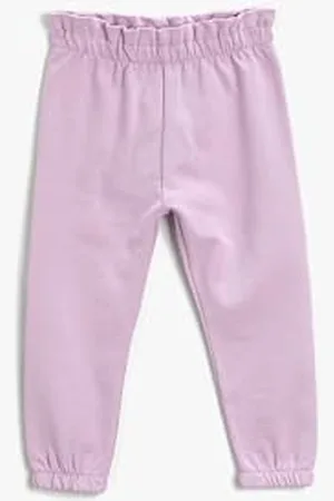 Koton Baby - Mädchen Basic Jogger Shirred Elastic Waistband Brushed Interior Sweatpants, , 24-3 Jahre EU