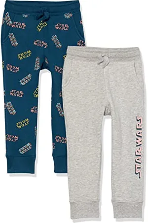 Amazon Disney | Marvel | Star Wars | Princess Mädchen Fleece-Jogginghose, 2er-Pack, , 9 Jahre