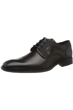 Lloyd Herren Gilbert Uniform-Schuh, SCHWARZ/Ocean