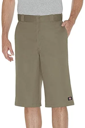 Dickies Herren Regular Fit Freizeit Hemd Shrt,Braun,36 Taille x RegulärXS
