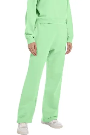 Replay Damen Jogginghose Wide Leg, (Grün), M