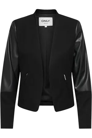 ONLY ONLFARIDA Life L/S Zip PU DET Blazer TLR