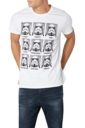 STAR WARS Herren Trooper Emotions T-Shirt, , XX-Large