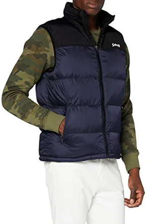 Schott NYC Herren UTAHV Jacke, , L