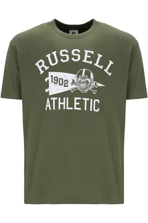 Russell Athletic A30431-OV1-238 Flag-S/S Crewneck Tee Shirt T-Shirt Herren Größe 3XL