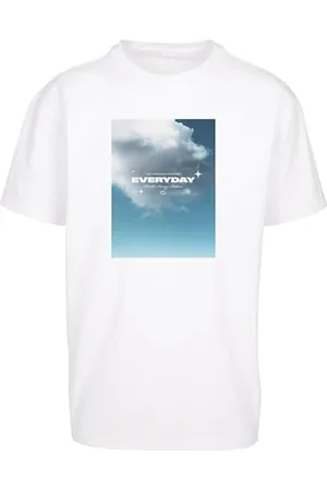 Mister Tee Unisex Everyday Oversize Tee L White