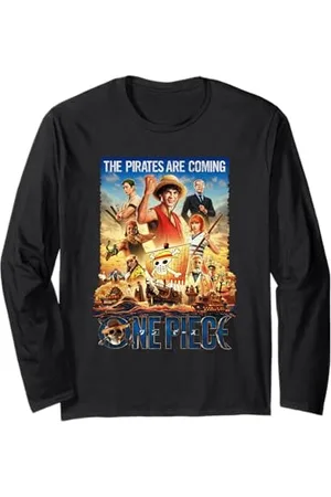 Onepiece Pirates are Coming Poster Langarmshirt