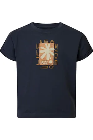 Noppies Kids Mädchen Girls Tee Palmona Short Sleeve T-Shirt, India Ink-N043, 116