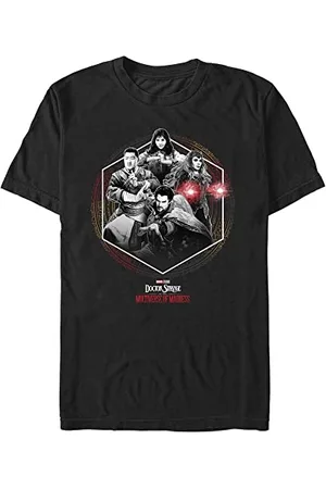 Marvel Unisex Doctor Strange in The Multiverse Of Madness Group Together Organic Short Sleeve T-shirt, , XXL