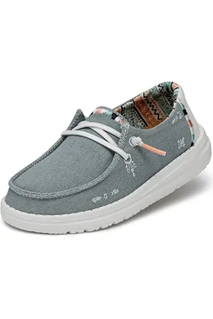 Hey dude Wendy Youth Boho Moc Toe Shoes, , 33 EU