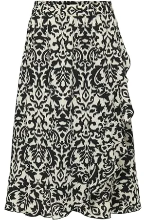 ONLY Onlcarly Flounce Long Skirt WVN Noos