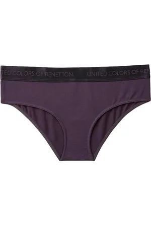 Benetton Damen Slip 3OP81S01L Funktionsunterwäsche, , M