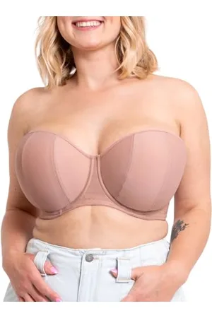 Curvy Kate Damen Luxuriöser trägerloser BH, , 65H