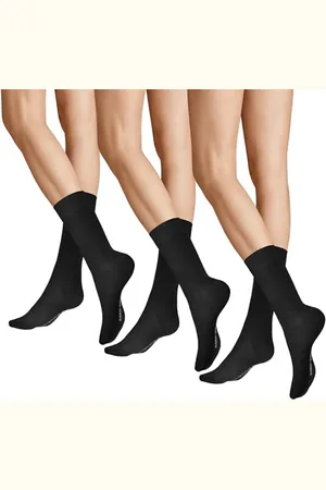 Hudson Unisex Socken Easy³ 3-Pack Black 0005 39-42